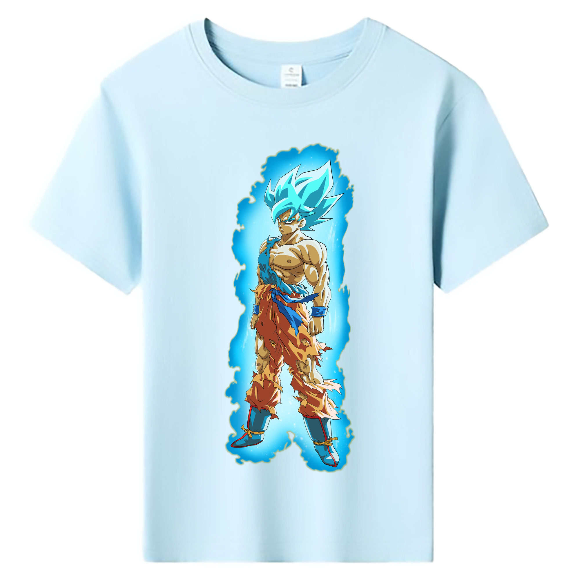 （画像用） ドラゴンボール 孫悟空（そん ごくう）Son Goku カカロット DRAGON BALL Kakarotto 綿100％キッズTシャツ（フロントプリント）